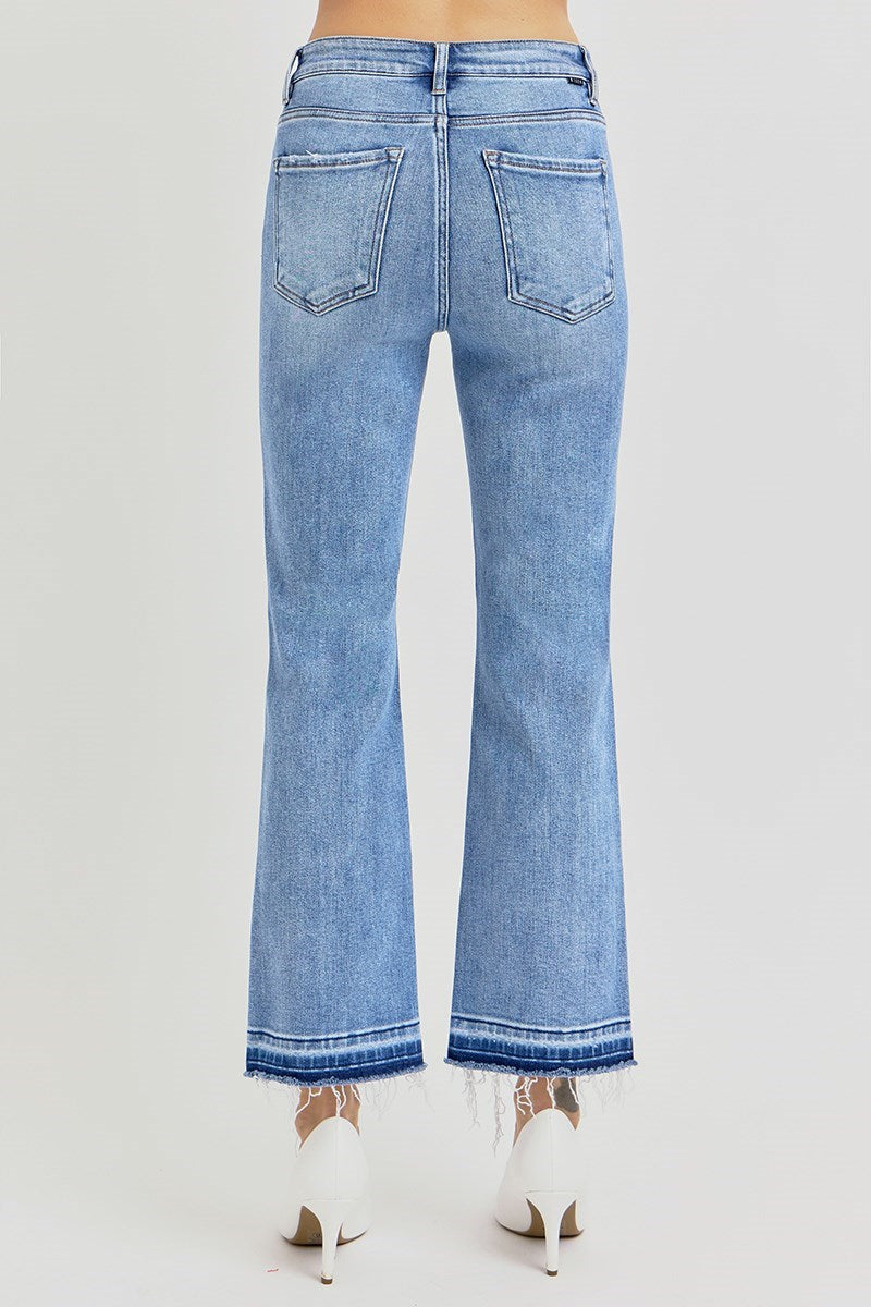 RISEN Lolo High Rise Straight Leg Jeans