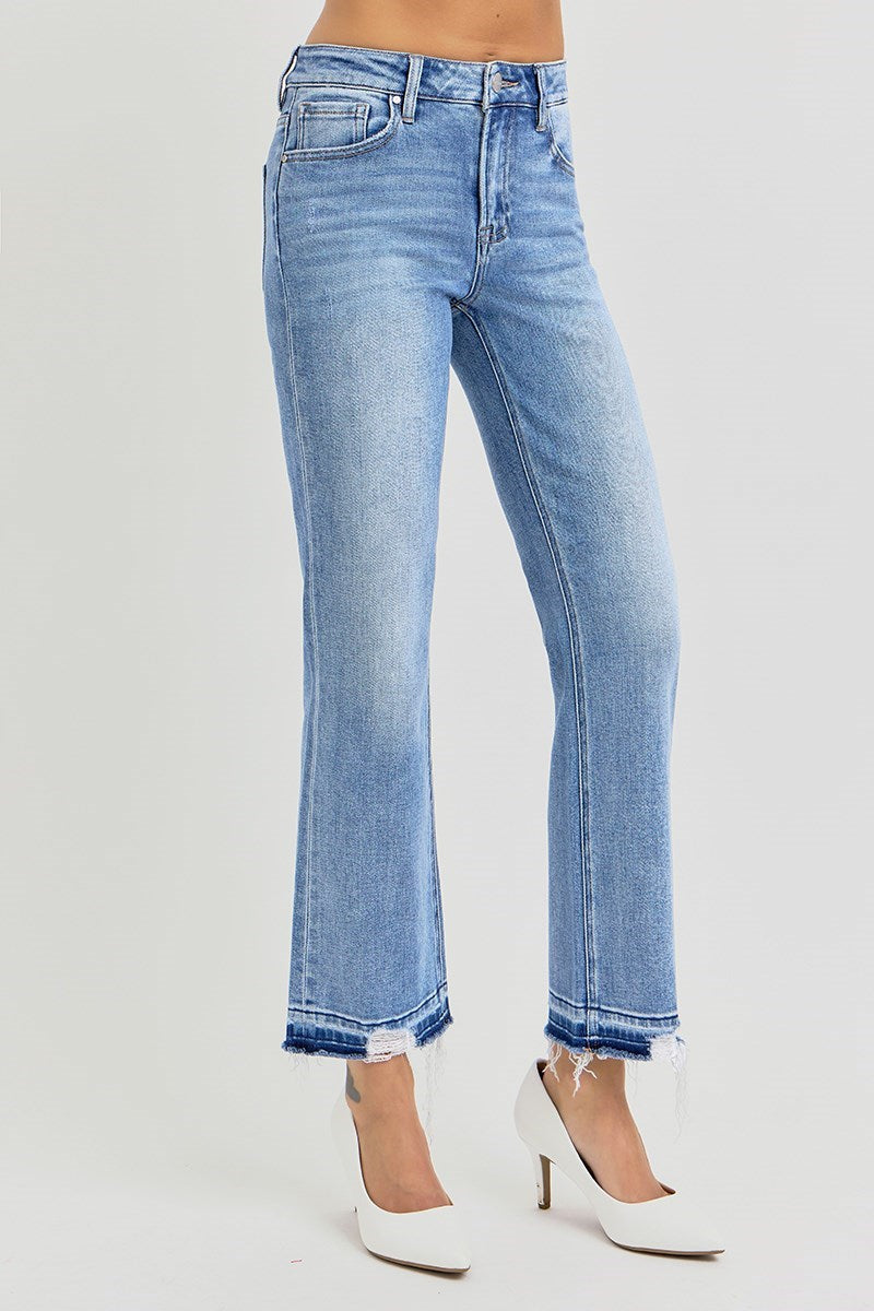 RISEN Lolo High Rise Straight Leg Jeans