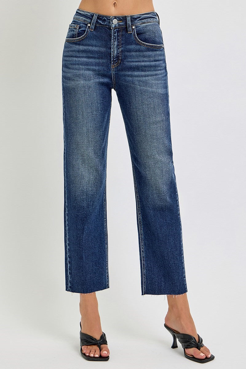 RISEN Blake High Rise Slim Barrel Jeans PREORDER