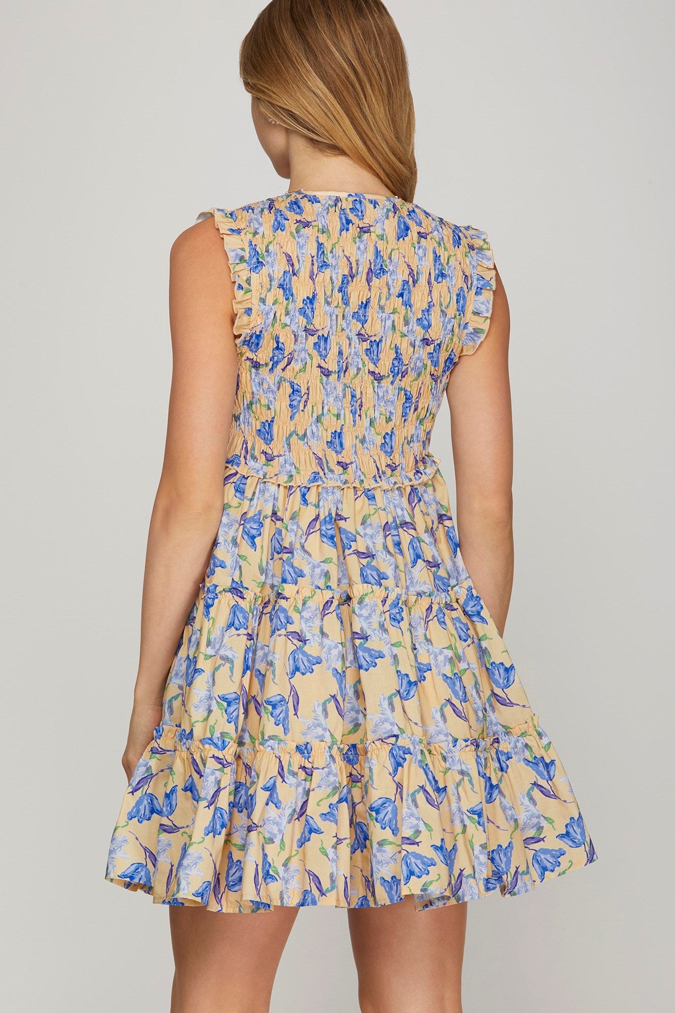 Melanie Floral Mini Dress