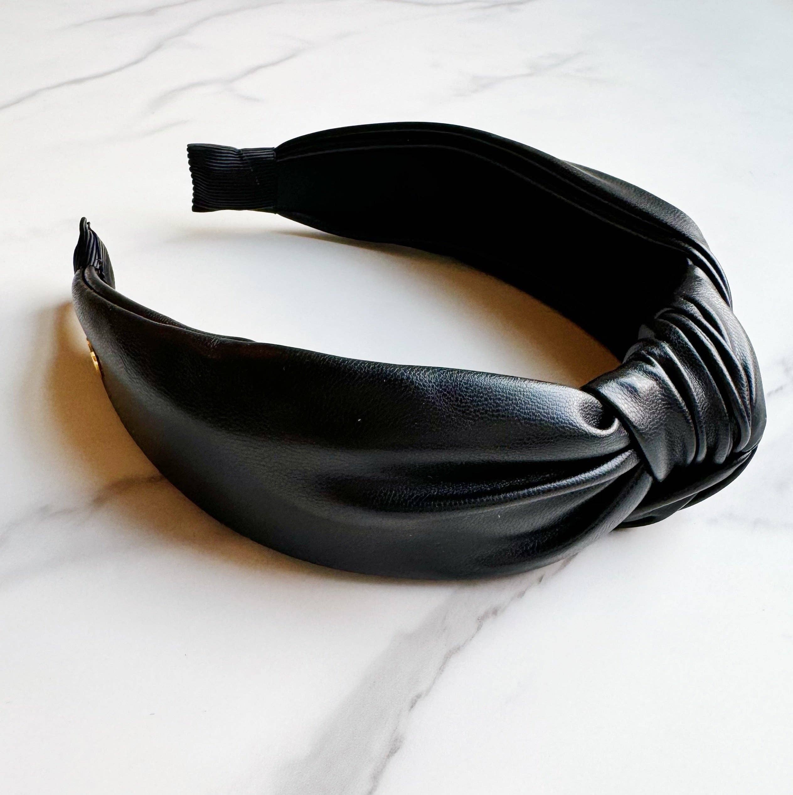 Leather Better Knotted Headband (2 Colors!)