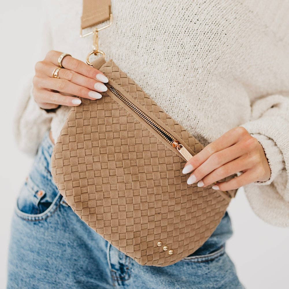 Suede Westlyn Woven Bum Bag (5 Colors!)