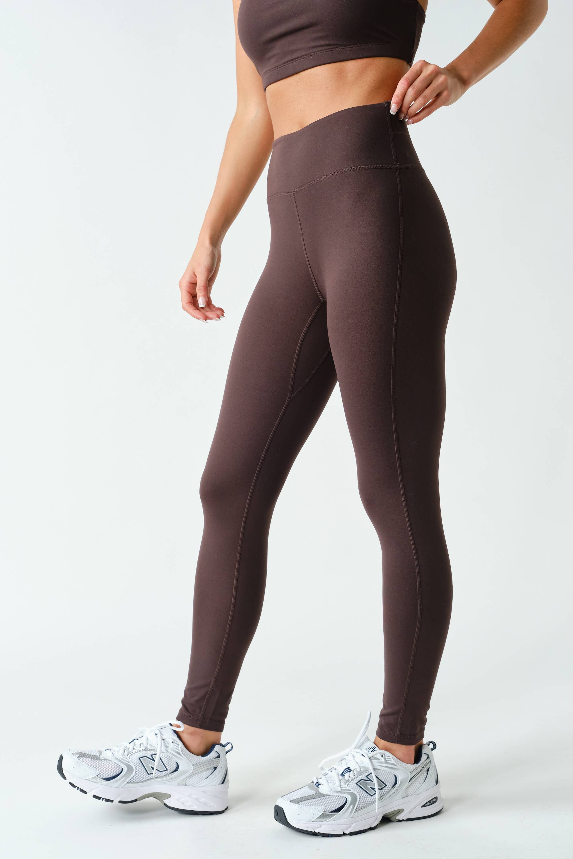 Venice Scrunch Coffee Bean Leggings