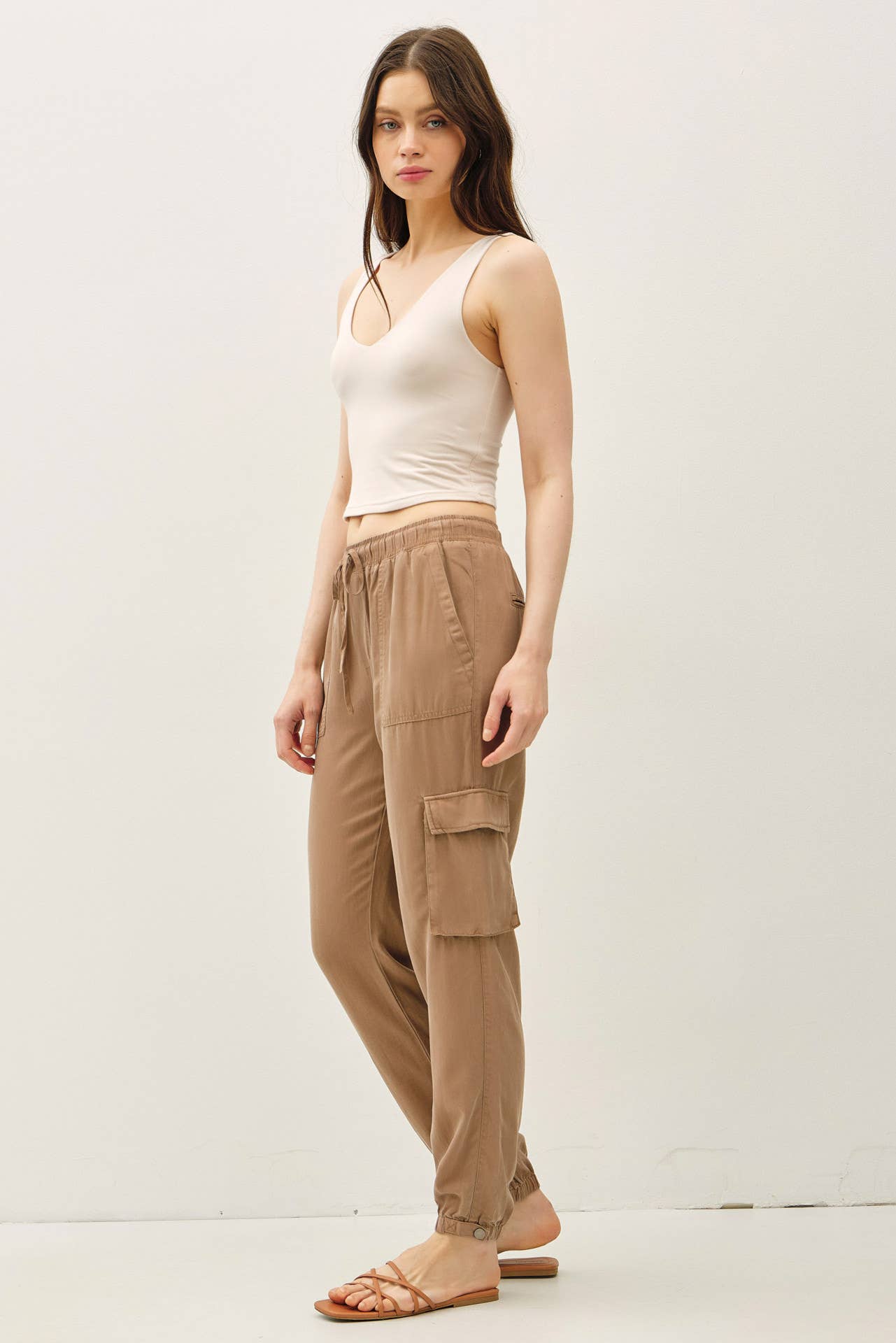 Tia Cargo Jogger Pants
