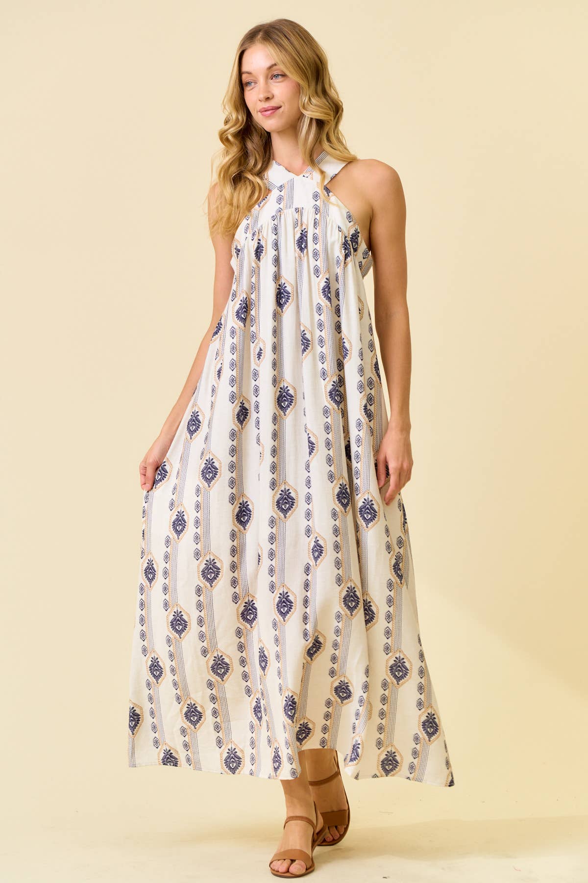 Loda Halter Maxi Dress