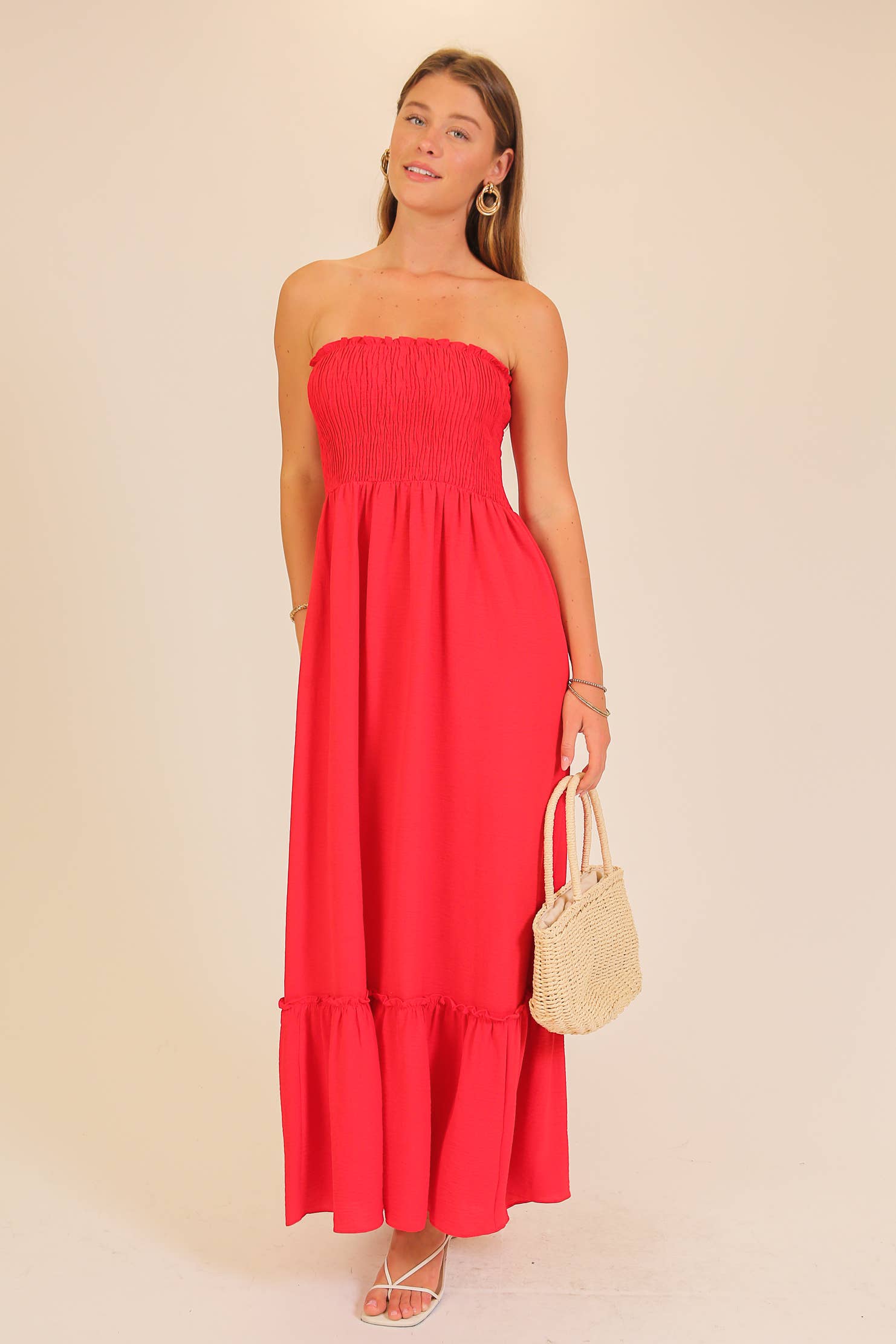 Brooklyn Strapless Maxi Dress FINAL SALE