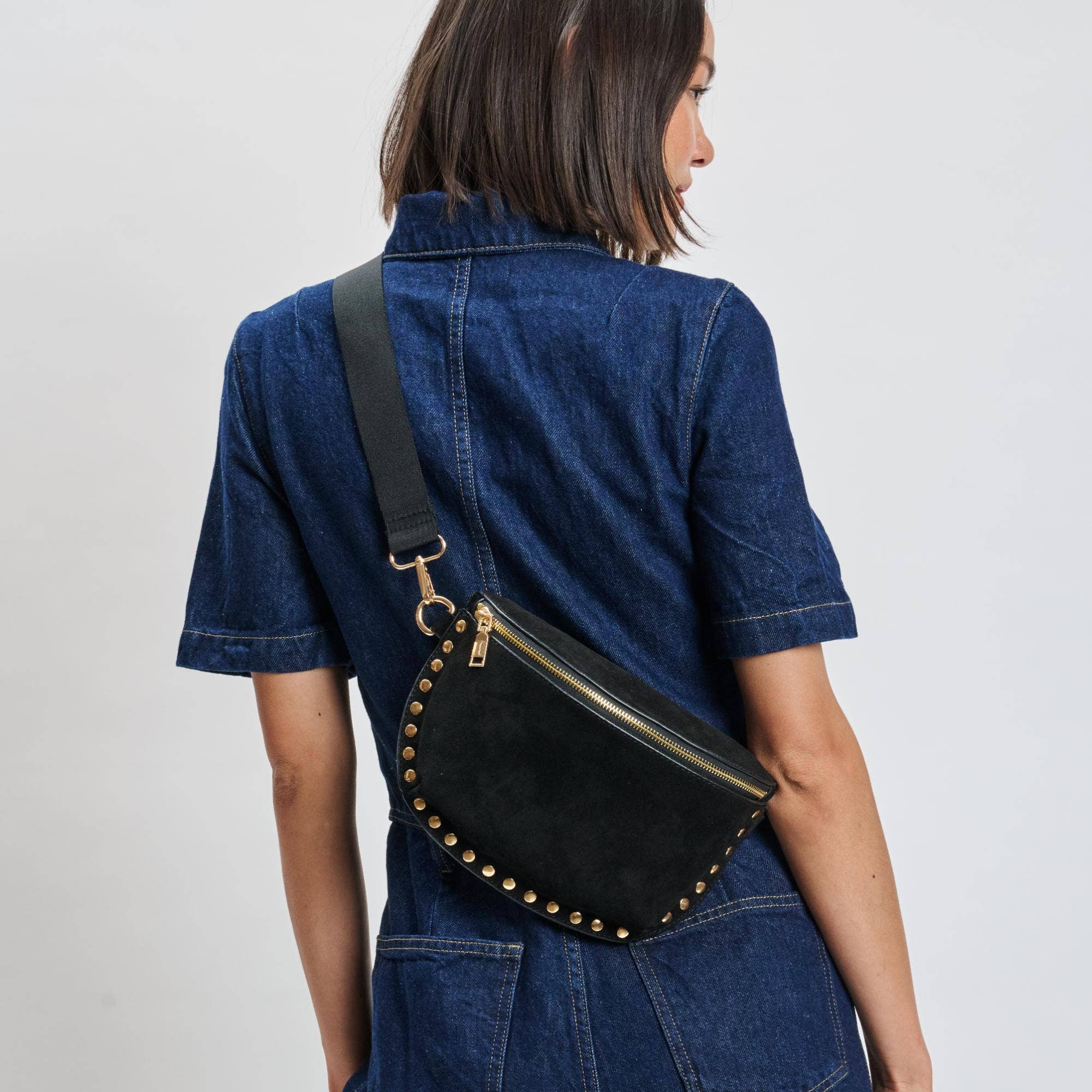 Gizelle Suede Belt Bag