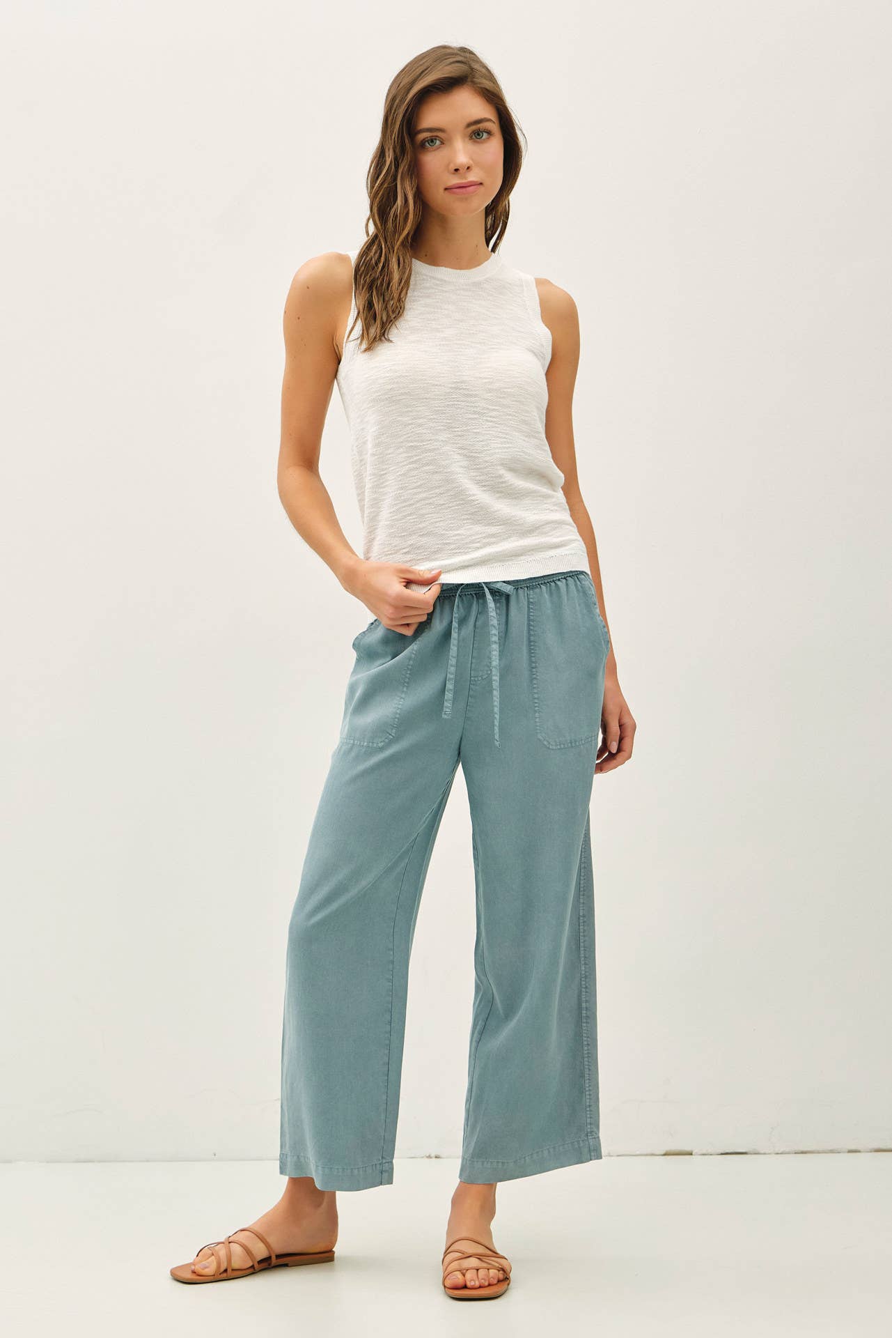 Tiffany Slub Knit Tank Top