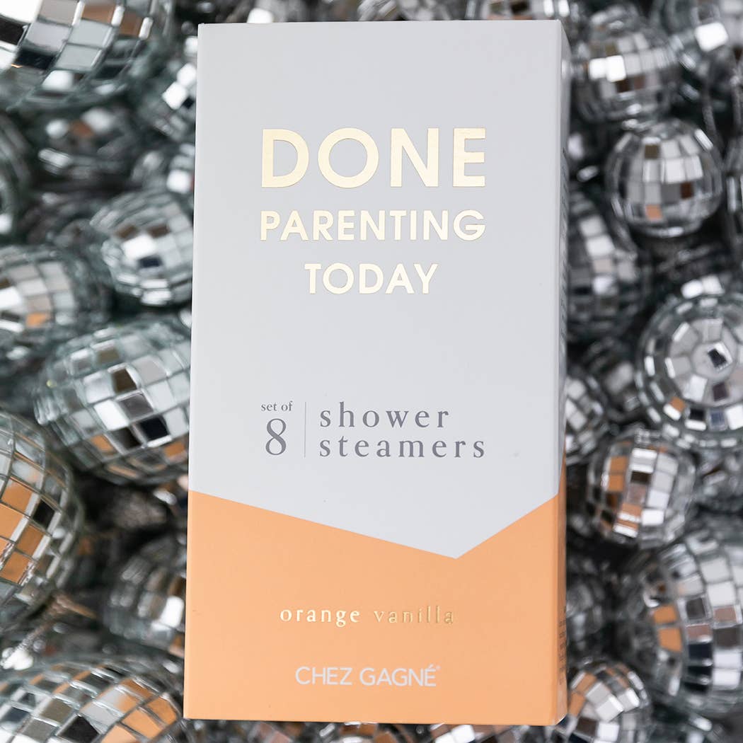 Done Parenting Today Shower Steamers - Orange Vanilla - Set of 8 Tabs