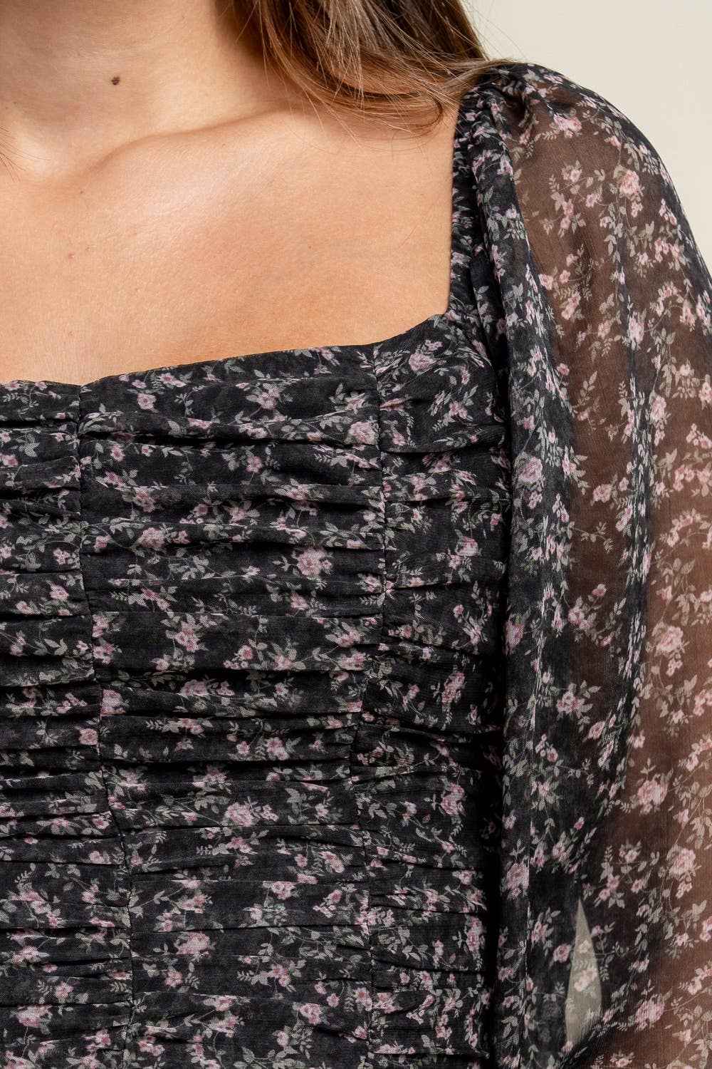 Sofia Mesh Blouse FINAL SALE