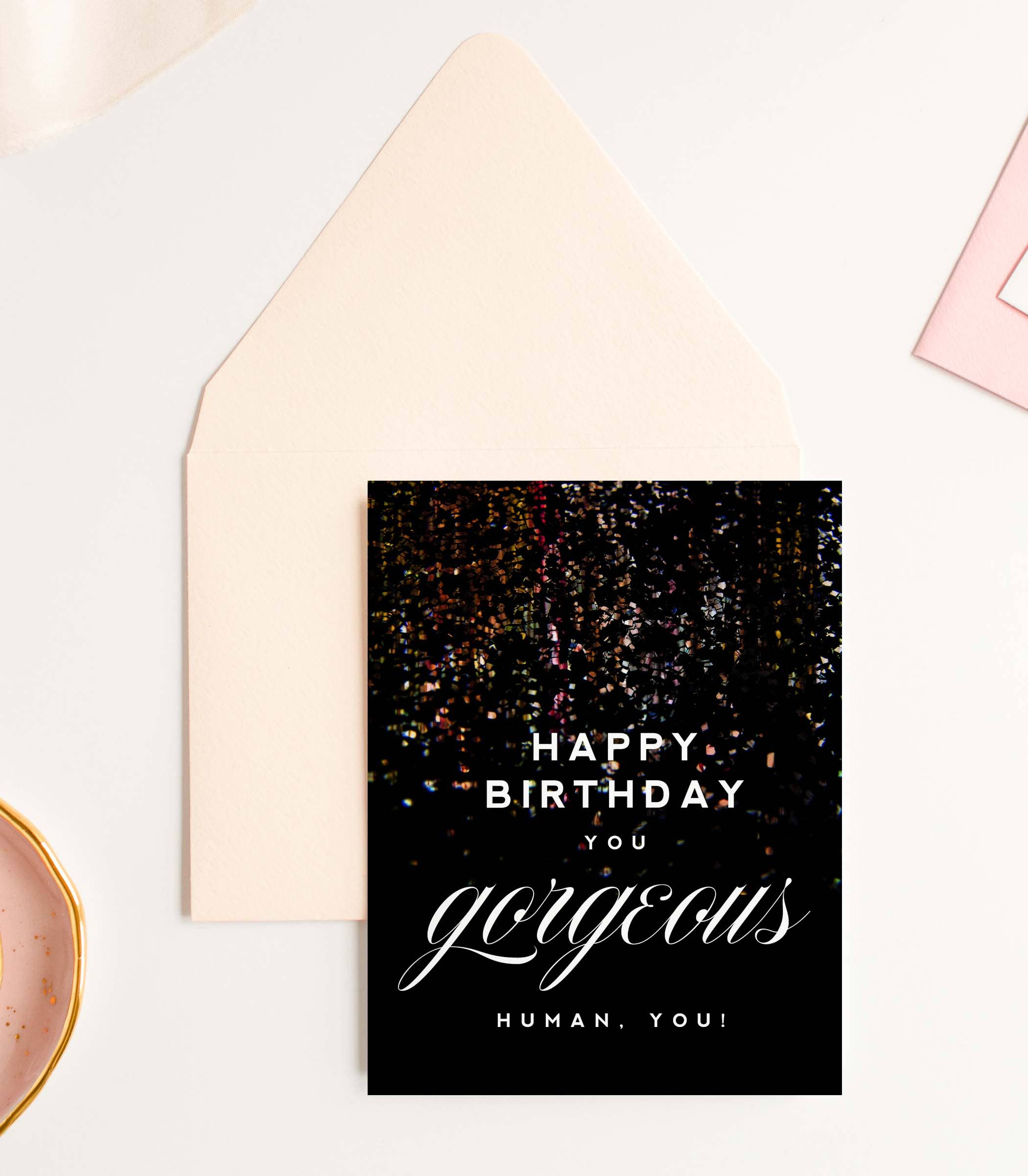 Happy Birthday Gorgeous Card