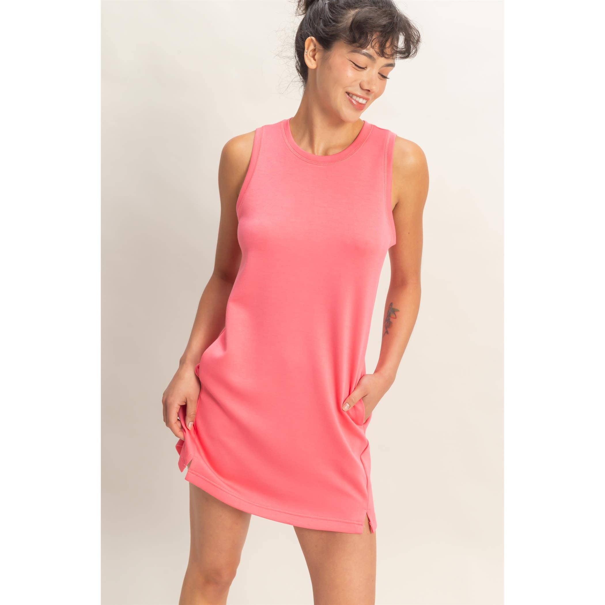 Jacobi Crew Neck Mini Dress