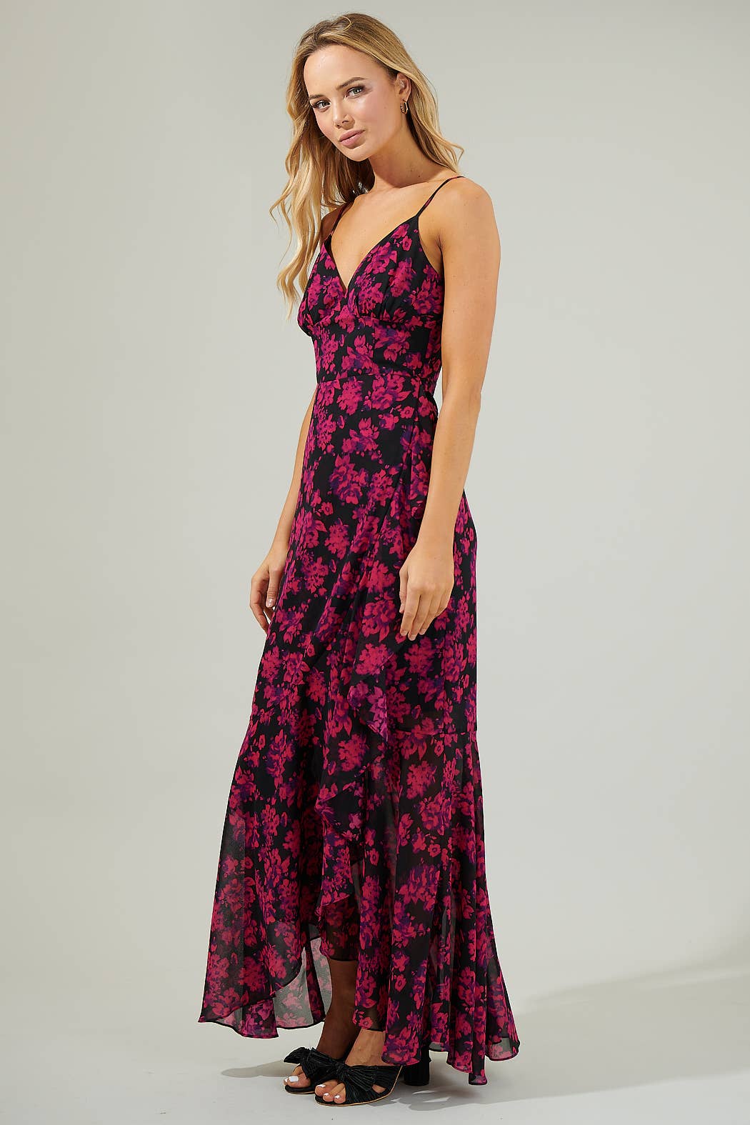 Doris Ruffle Maxi Dress -In stores 10/10!