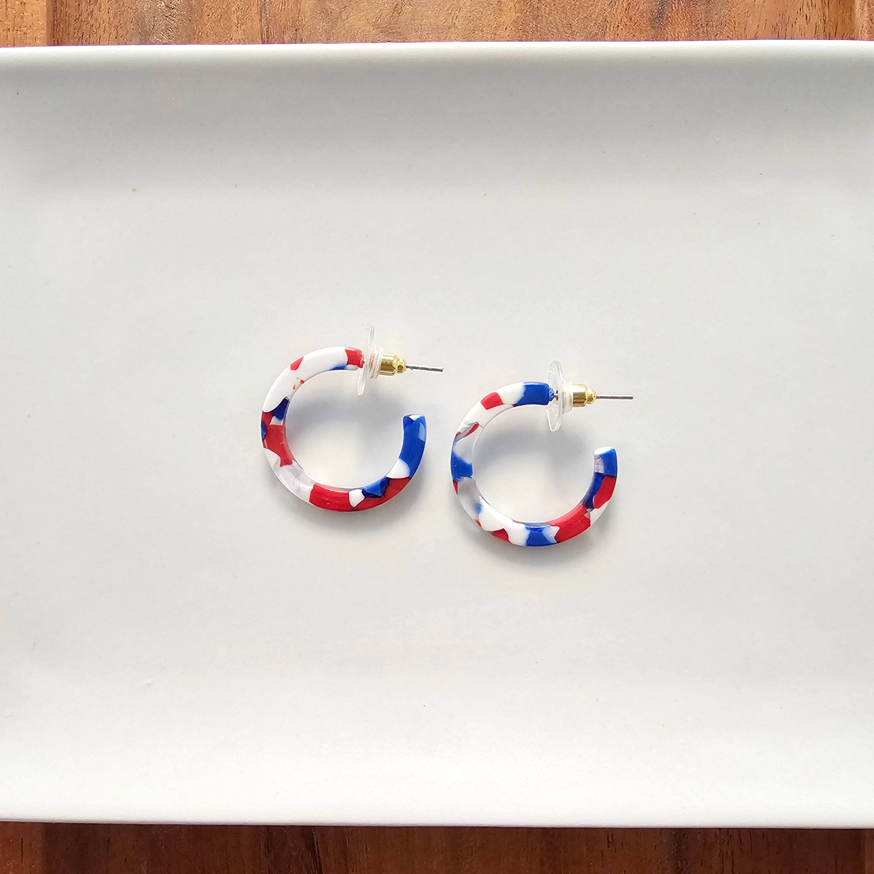 Cam Mini Hoop Earrings
