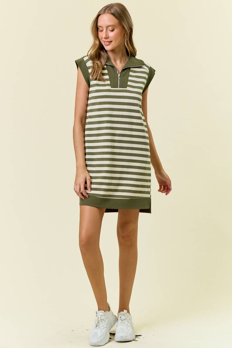 Sobe Stripe Mini Dress