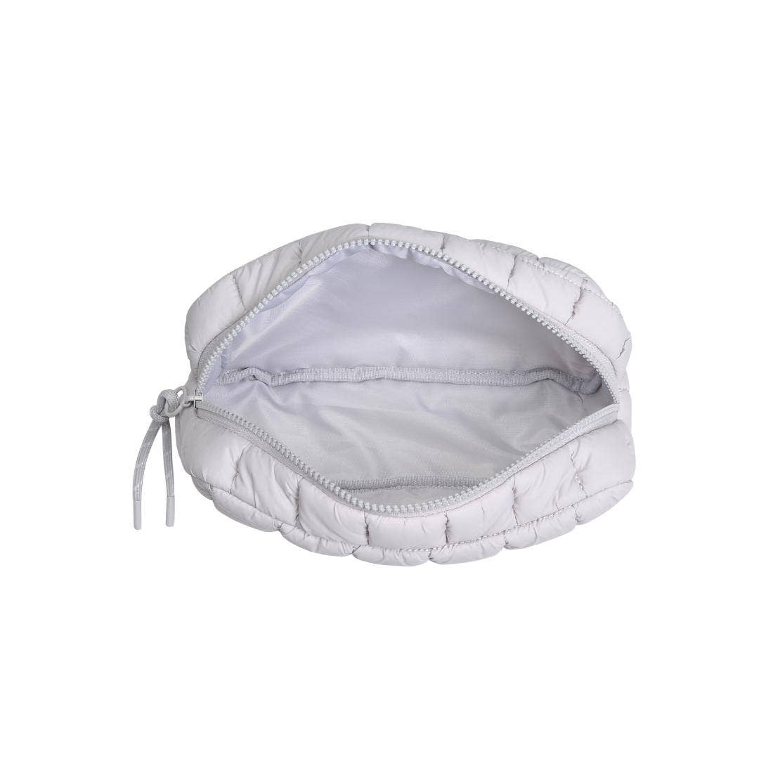 Cloud Nine - Quilted Puffer Nylon Cosmetic Pouch (4 Colors!)
