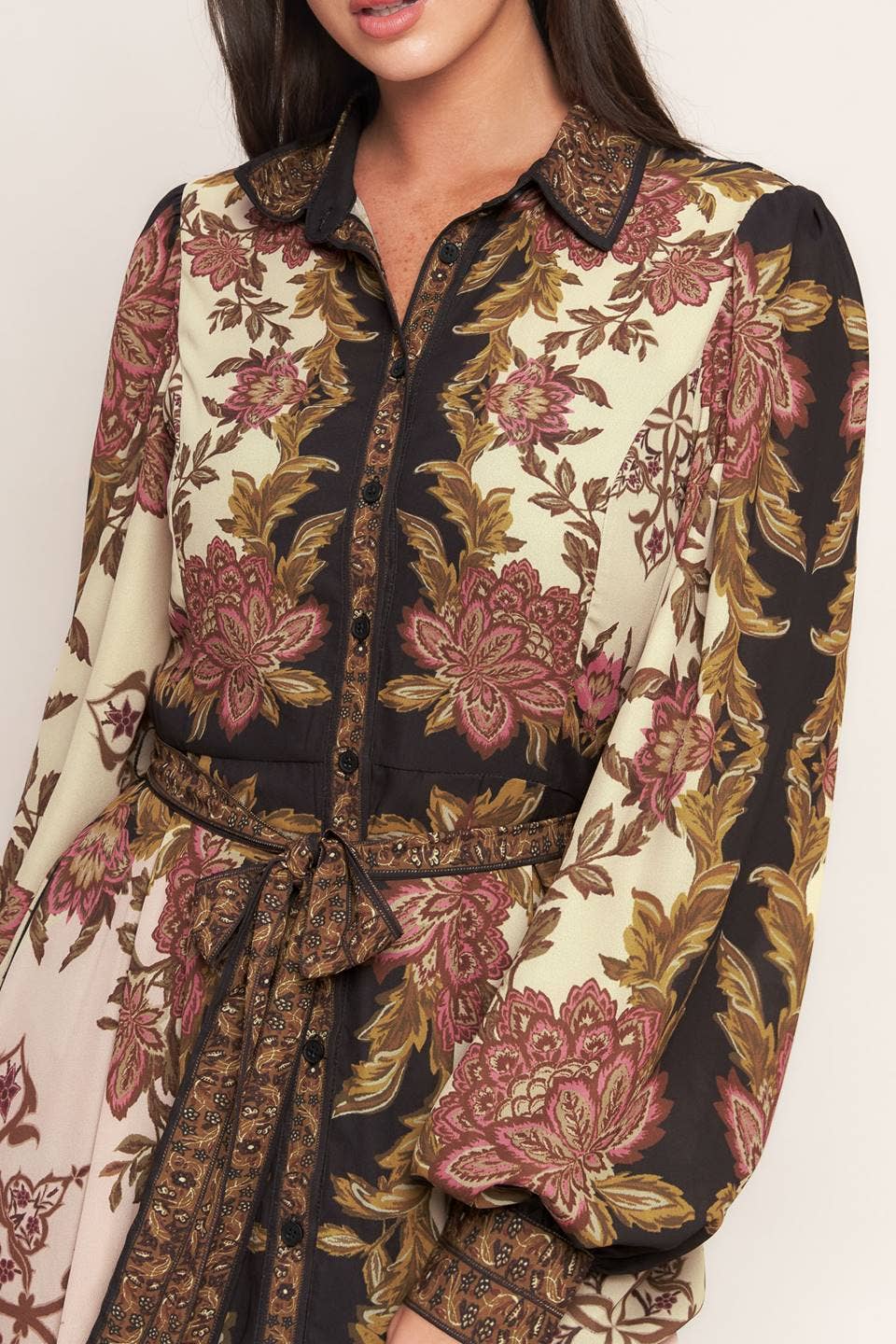 Mona Print Maxi Dress