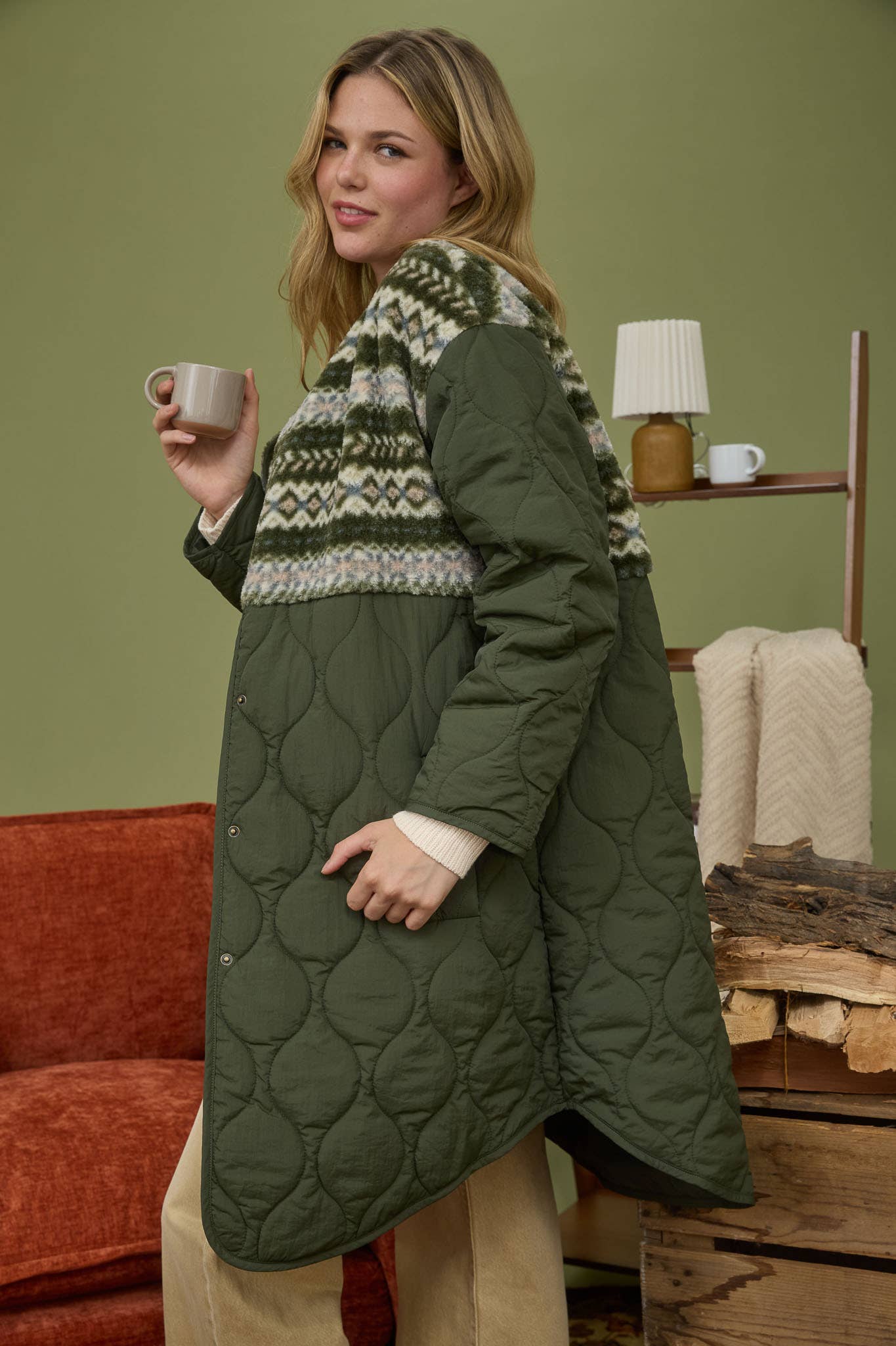 Rita Quilted Coat