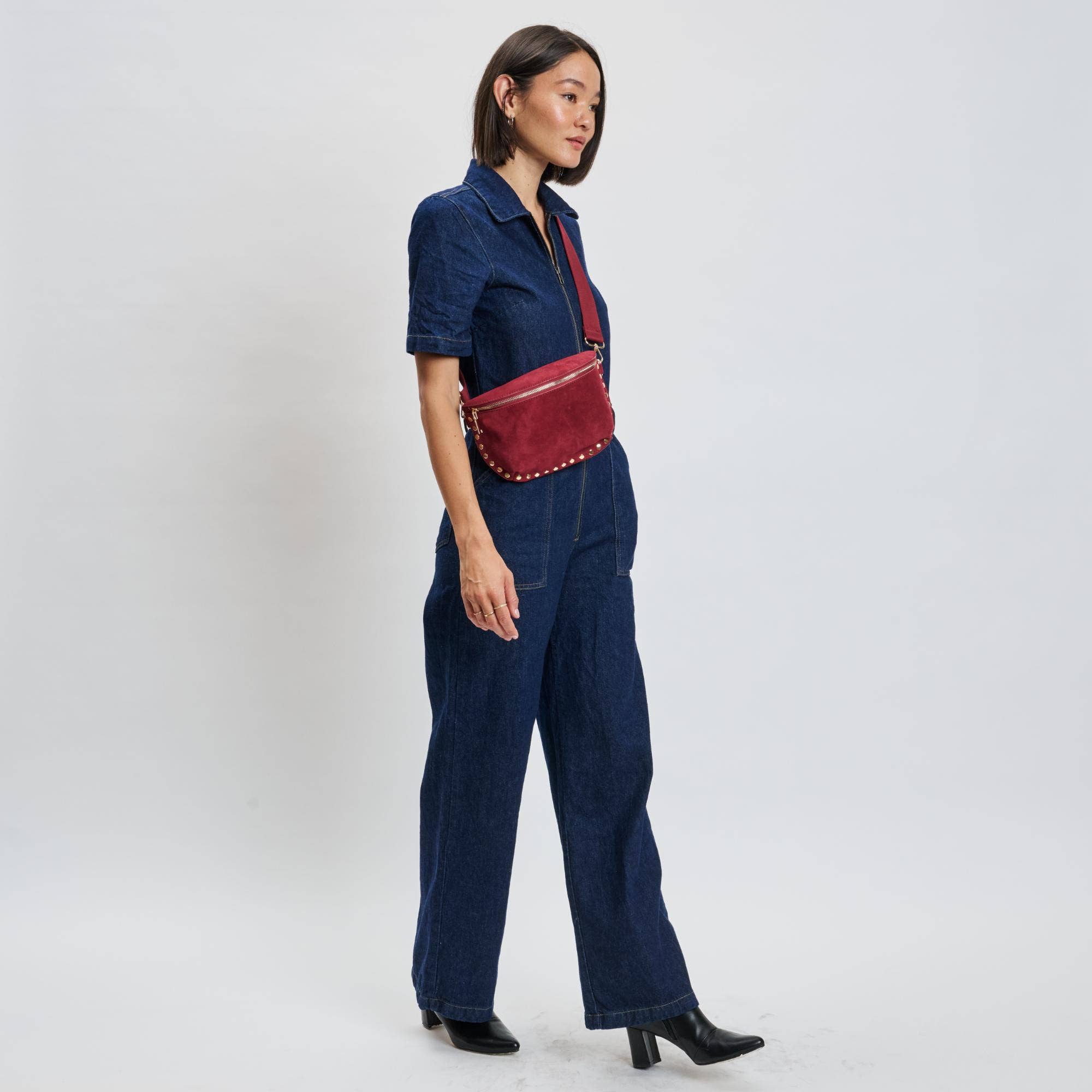 Gizelle Suede Belt Bag