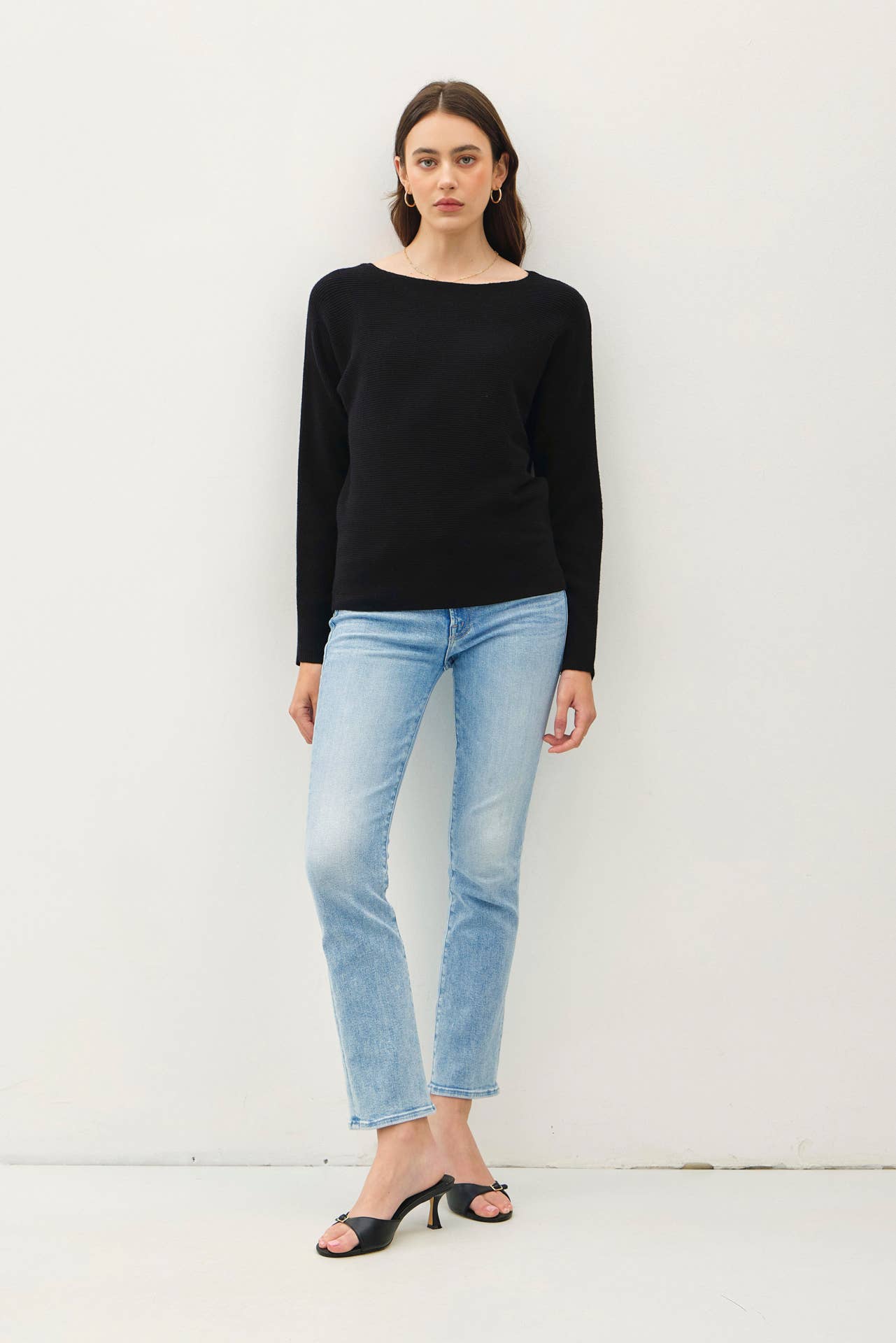 Veronica Boat Neck Sweater