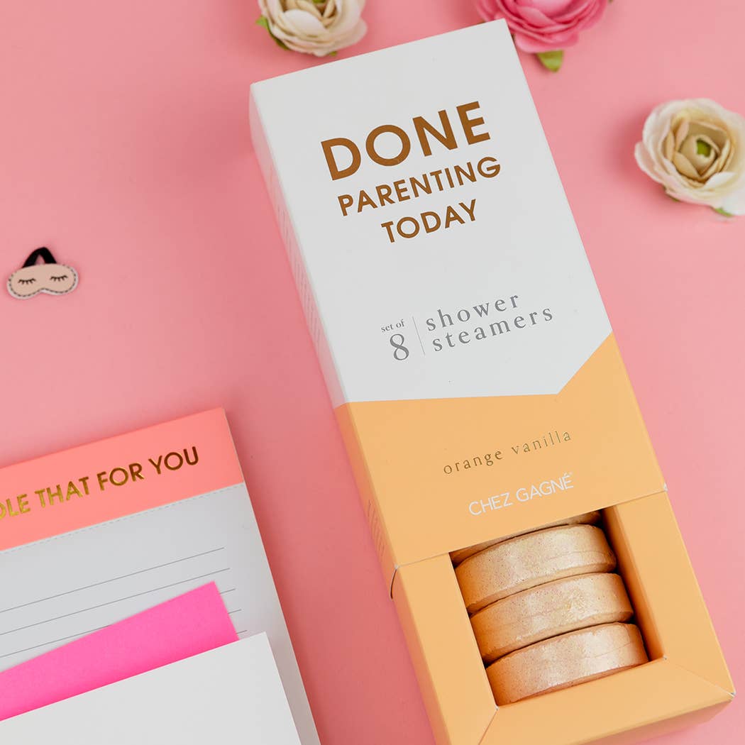 Done Parenting Today Shower Steamers - Orange Vanilla - Set of 8 Tabs
