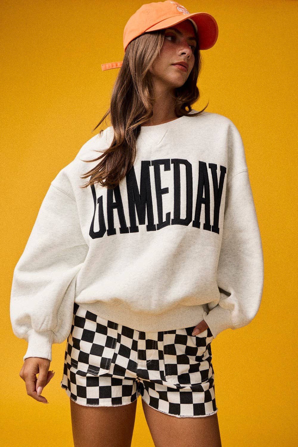 Gameday Off White Sweatshirt PREORDER