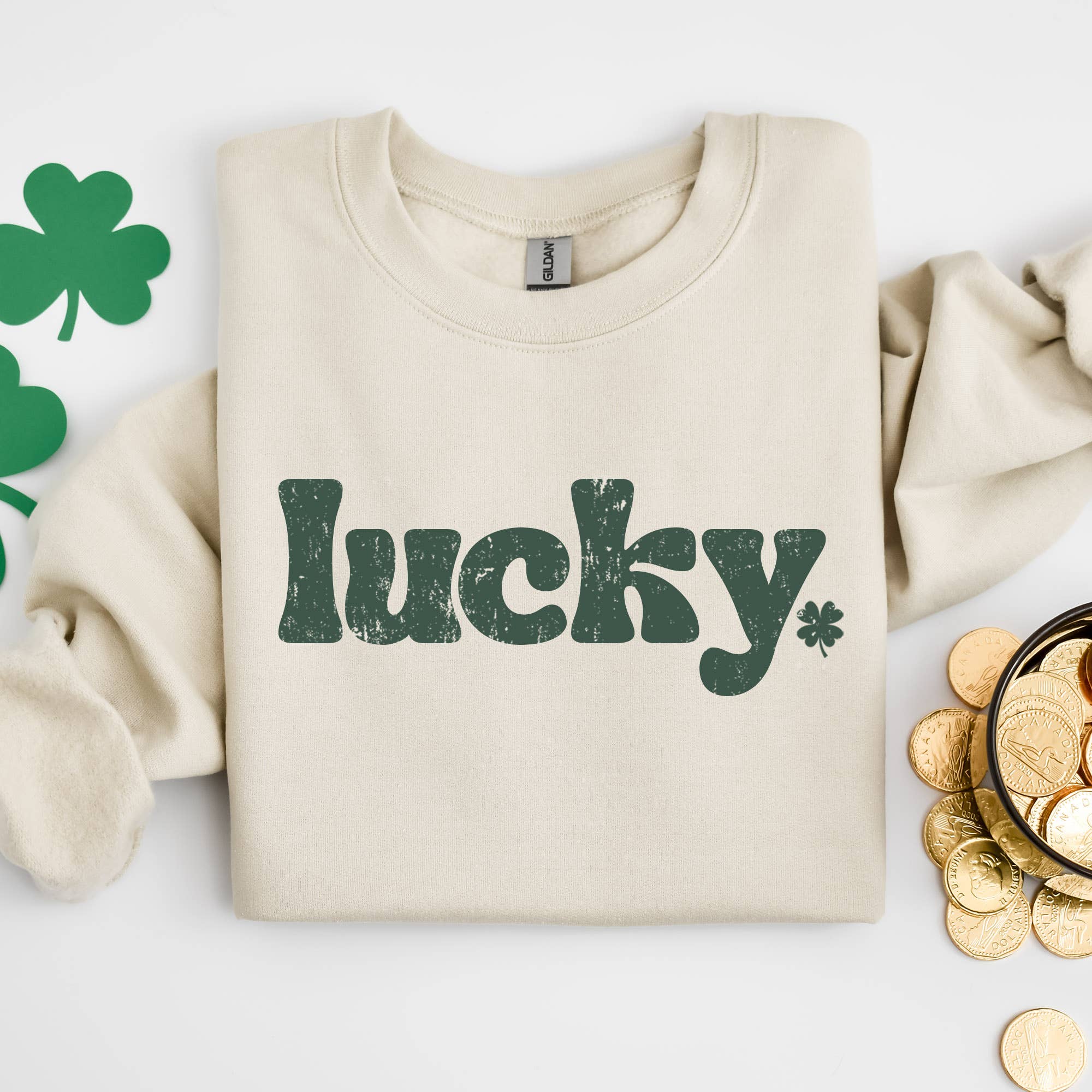 Lucky Crewneck Sweatshirt FINAL SALE