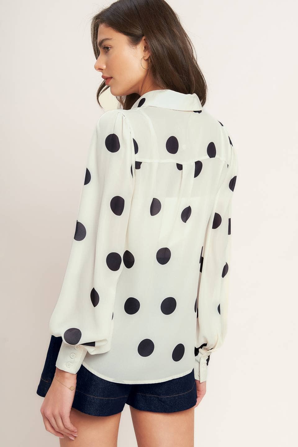 Gavin Polka Dot Blouse
