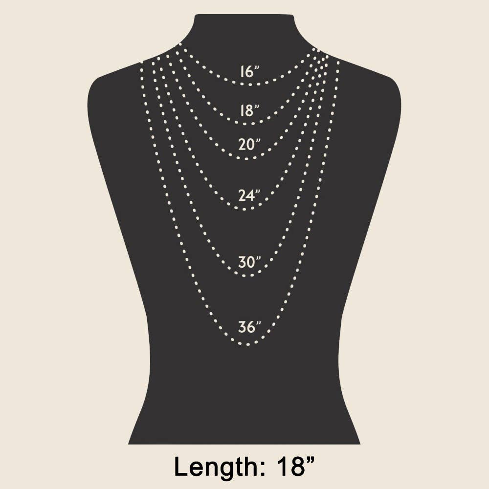 Singer Two Tone U Chain Link Necklace