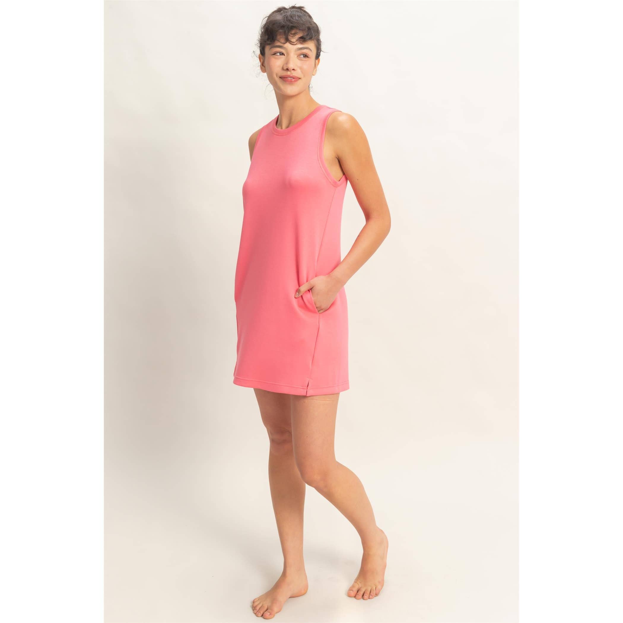 Jacobi Crew Neck Mini Dress