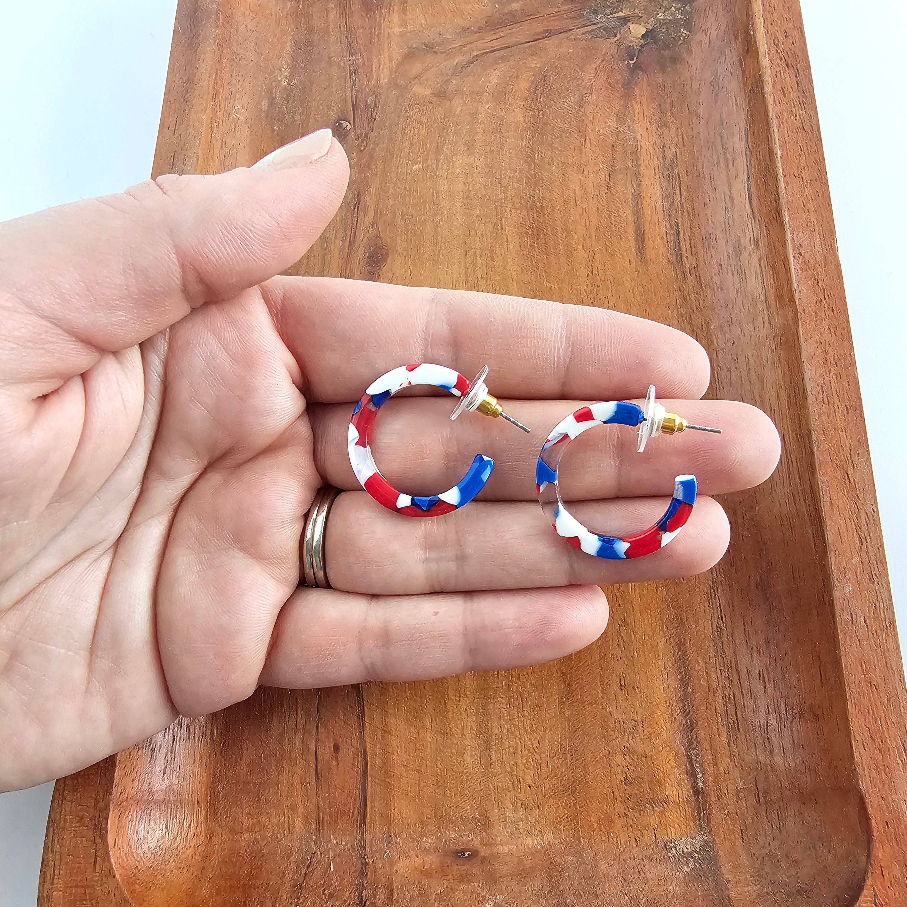 Cam Mini Hoop Earrings