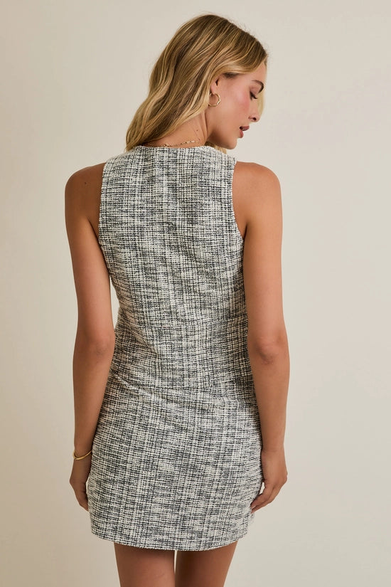 Motts Tweed Mini Skirt