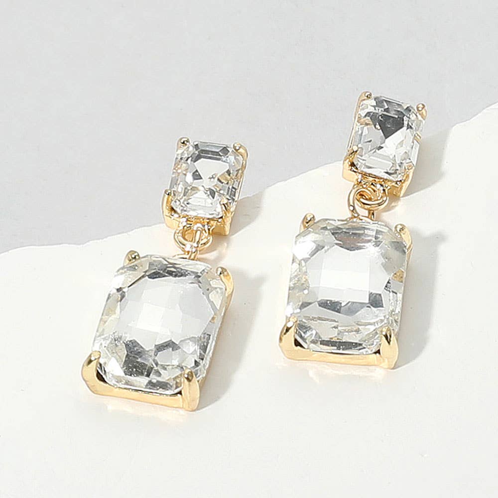 Fella Rectangular Dangle Earrings (5 Colors!)