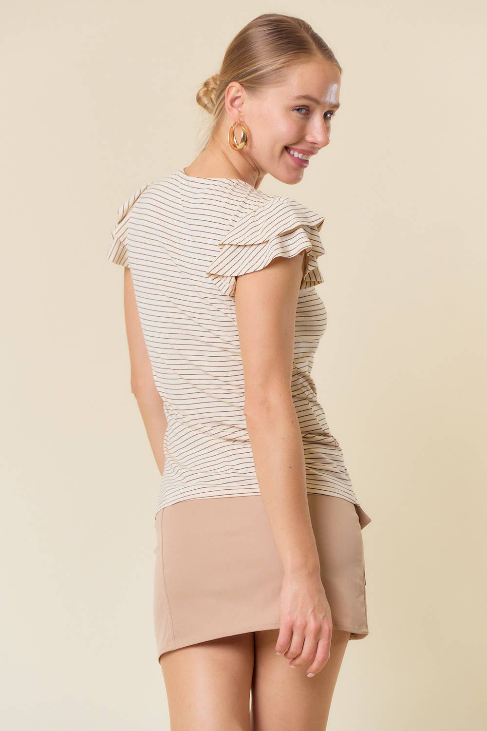 Tella Cap Sleeve Top