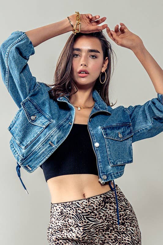 Nelly Utility Denim Jacket