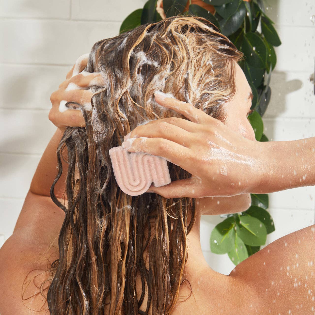 KITSCH Repairing Argan Oil Shampoo & Conditioner Bar Combo