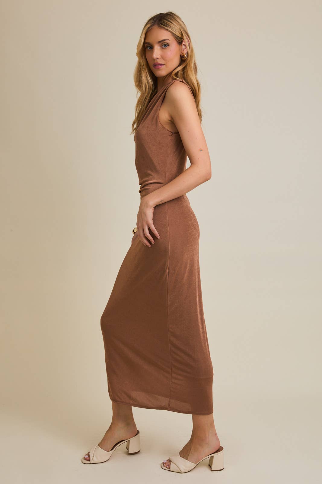 Volna Cowl Maxi Dress