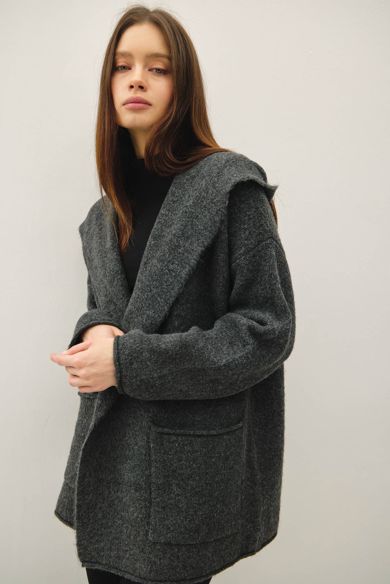 Tae Hooded Cardigan