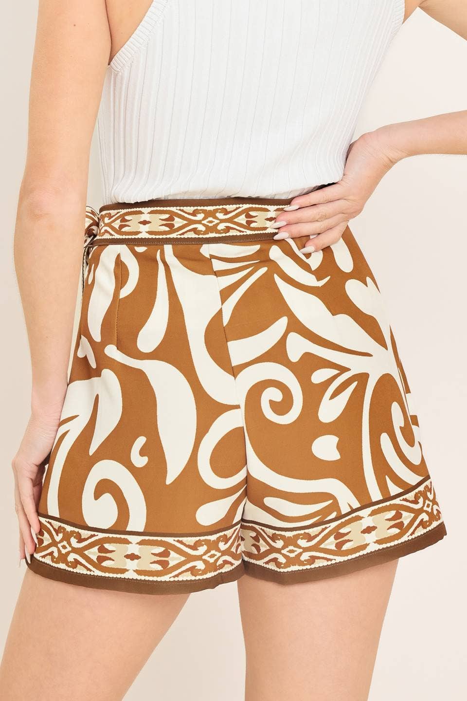 Yassana Print Skort Skirt