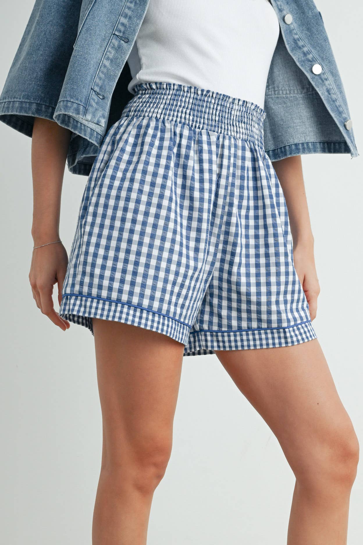 Mia Gingham Shorts FINAL SALE