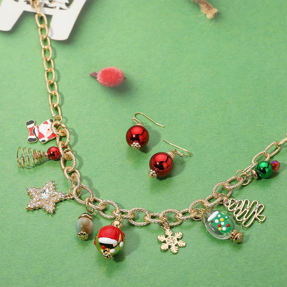 Holiday Charm Station Necklace