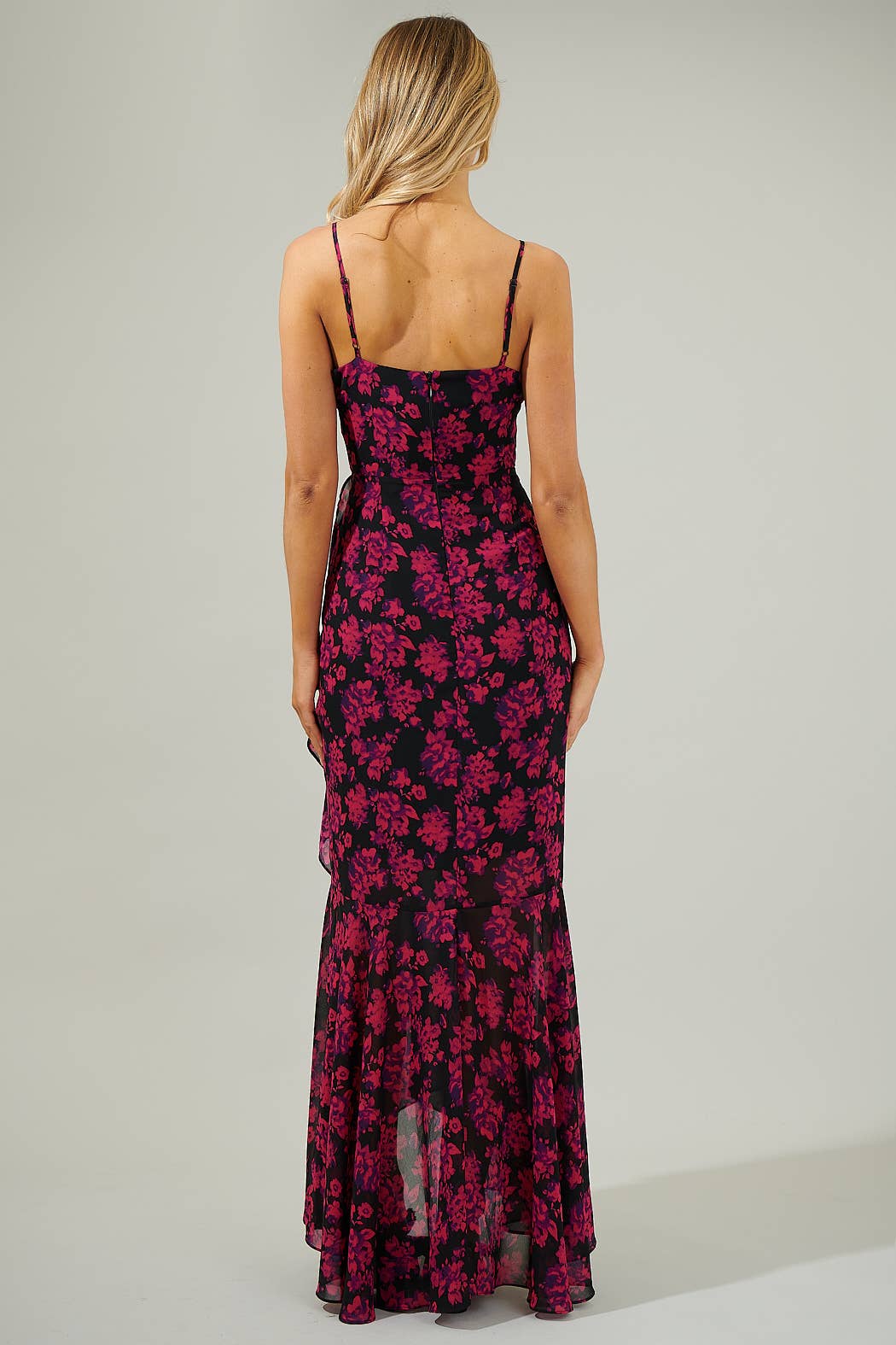 Doris Ruffle Maxi Dress -In stores 10/10!