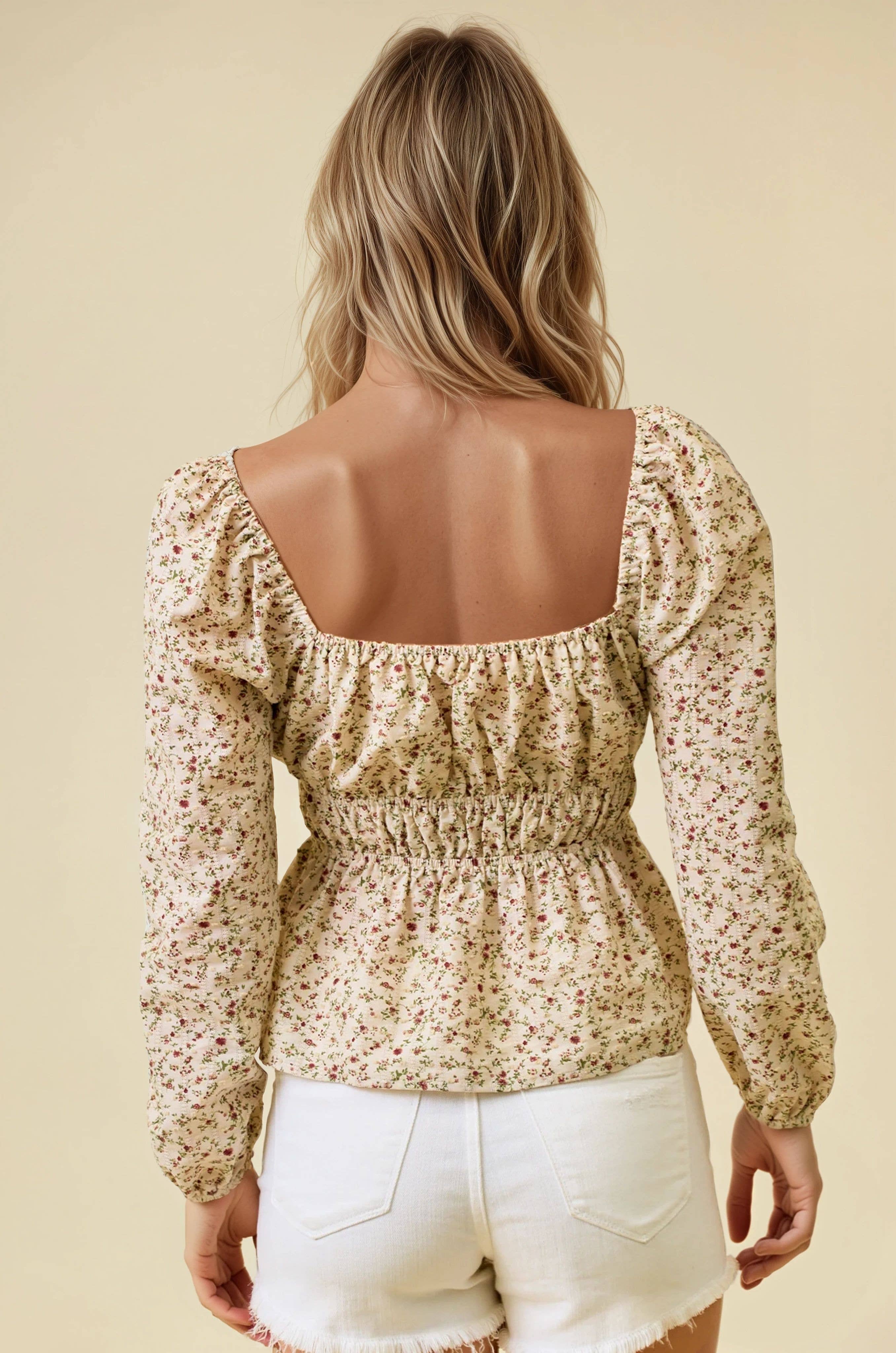 Briggs Ditzy Floral Top FINAL SALE