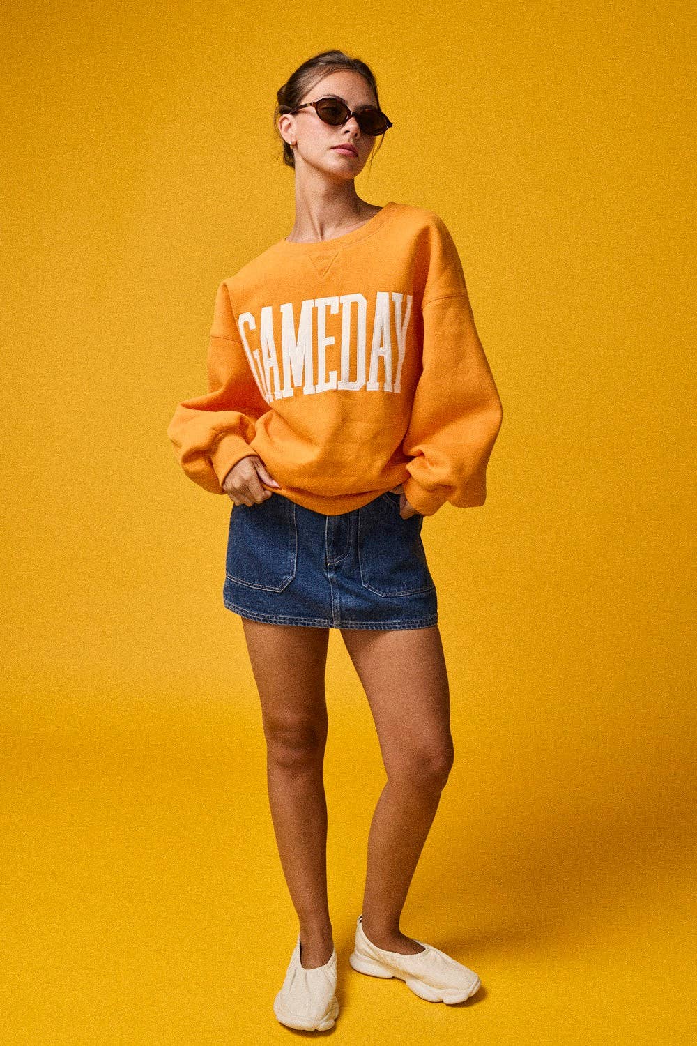 Gameday Off White Sweatshirt PREORDER