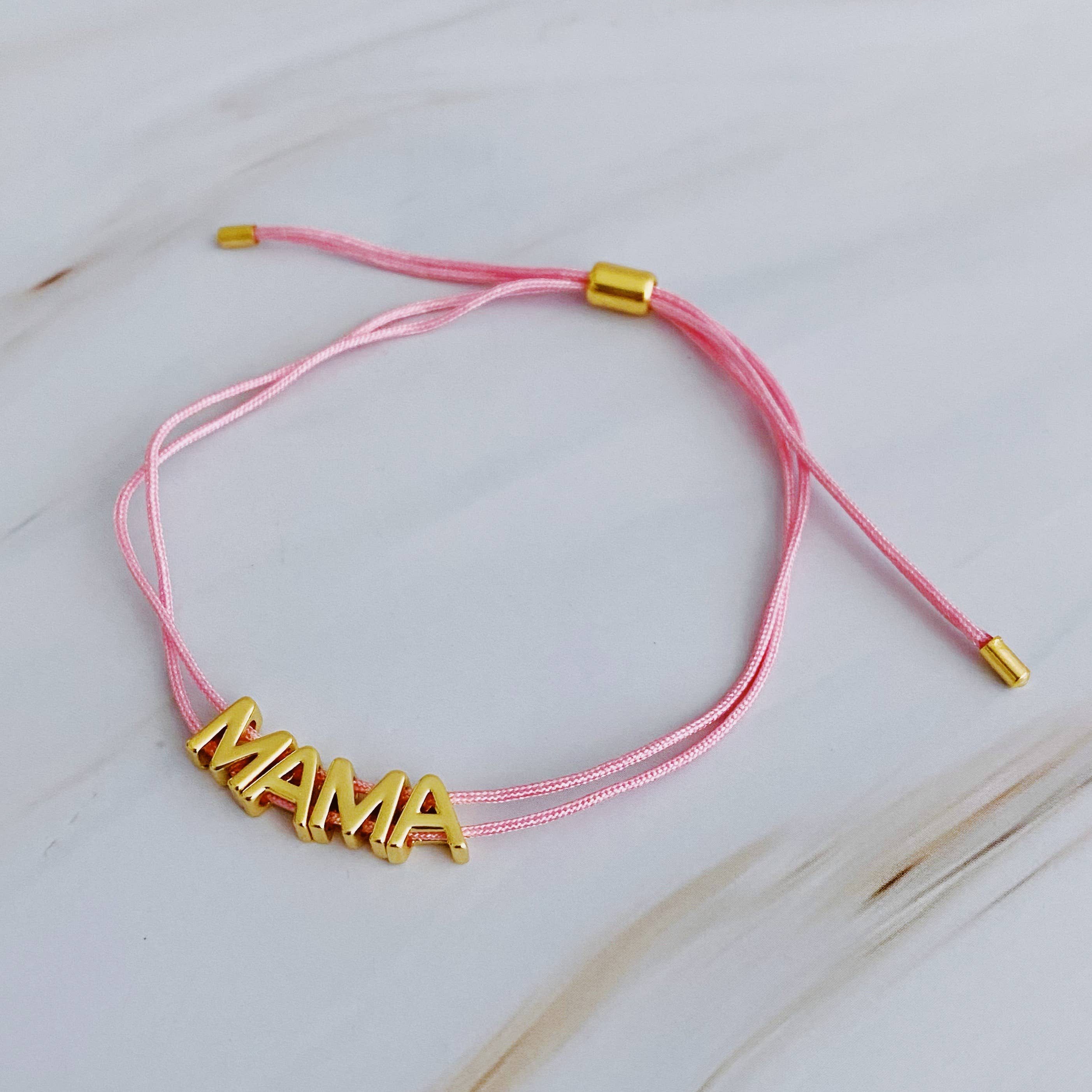 Mama Satin Thread Bracelet