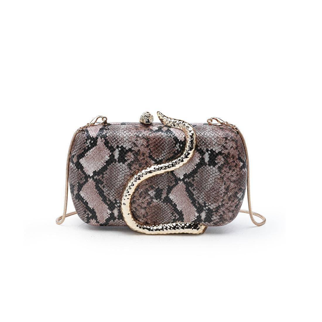 Reputation Snake Evening Handbag