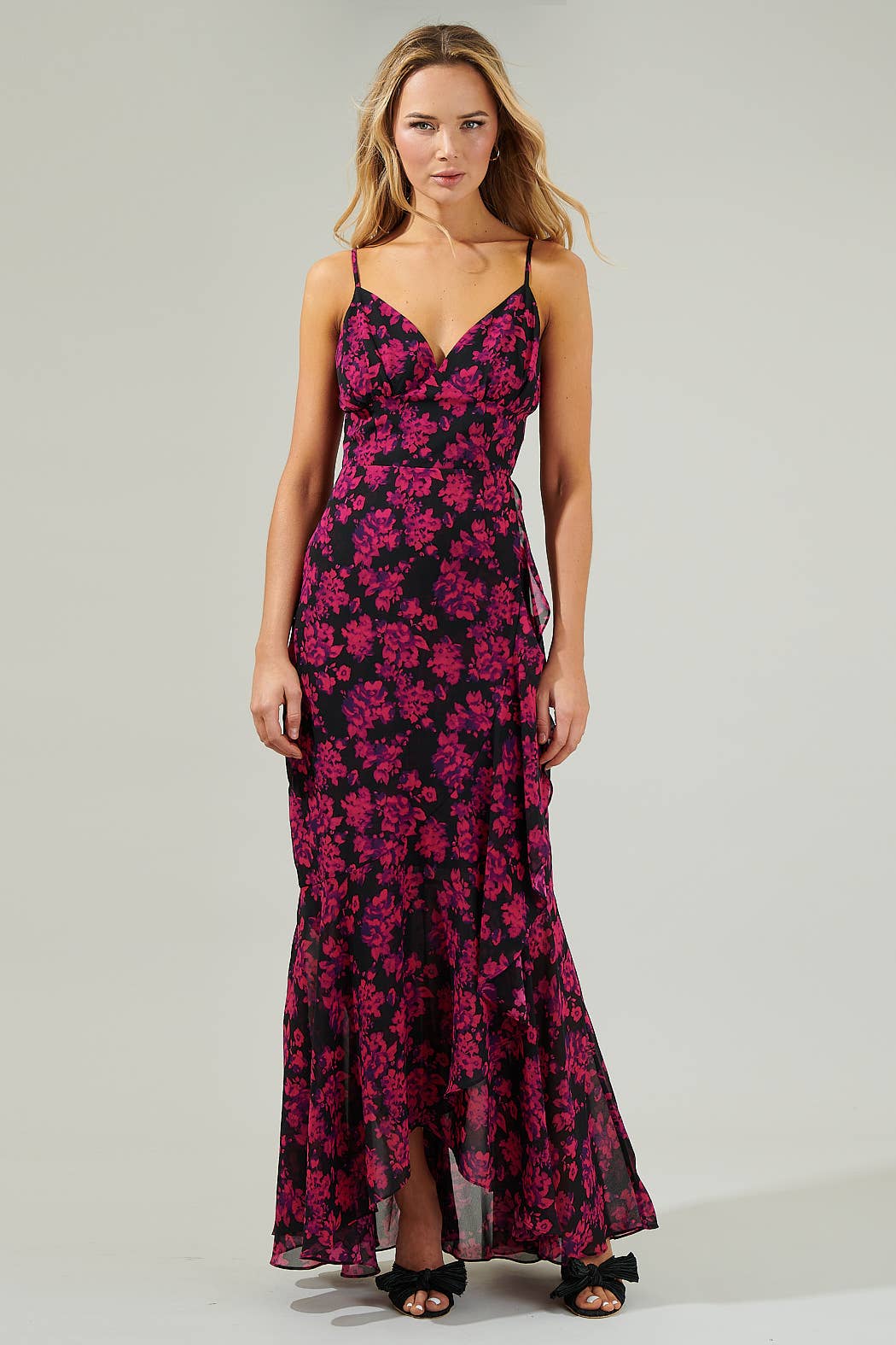 Doris Ruffle Maxi Dress -In stores 10/10!