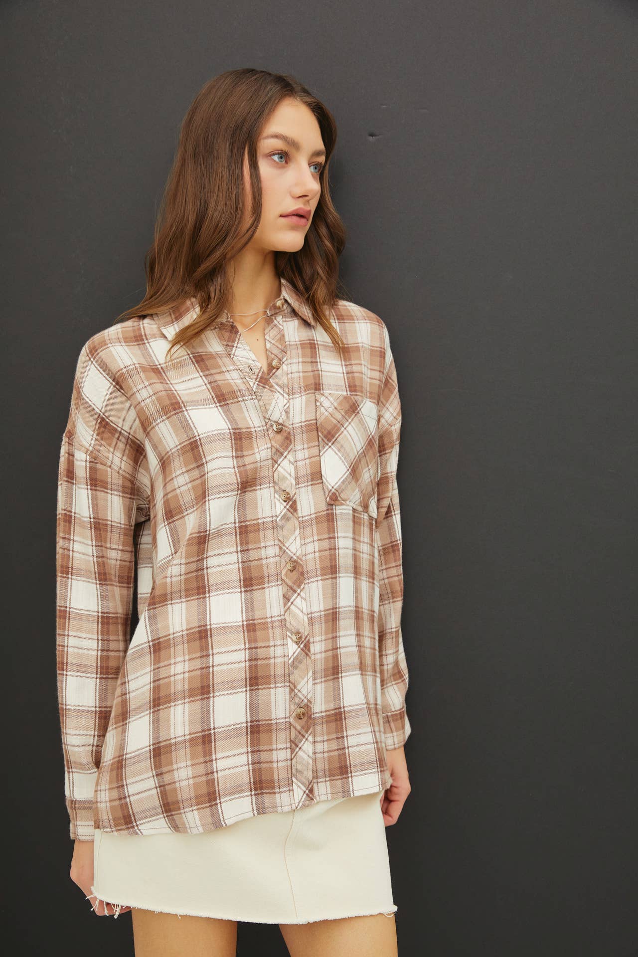 Togan Plaid Flannel Shirt