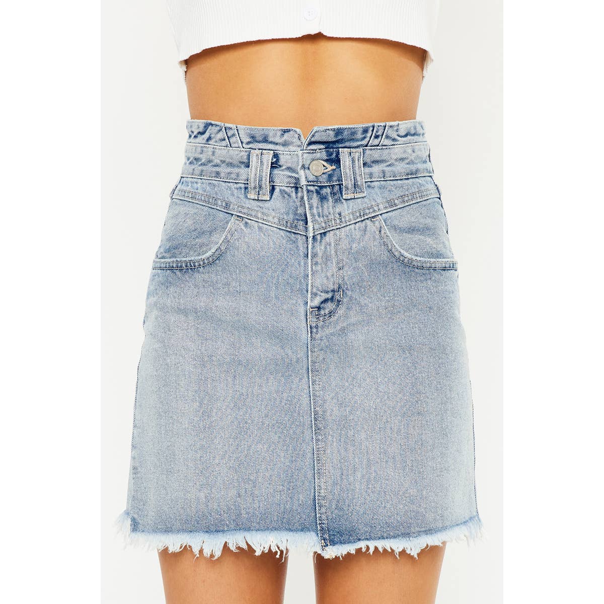 KanCan Hallie Denim Skirt