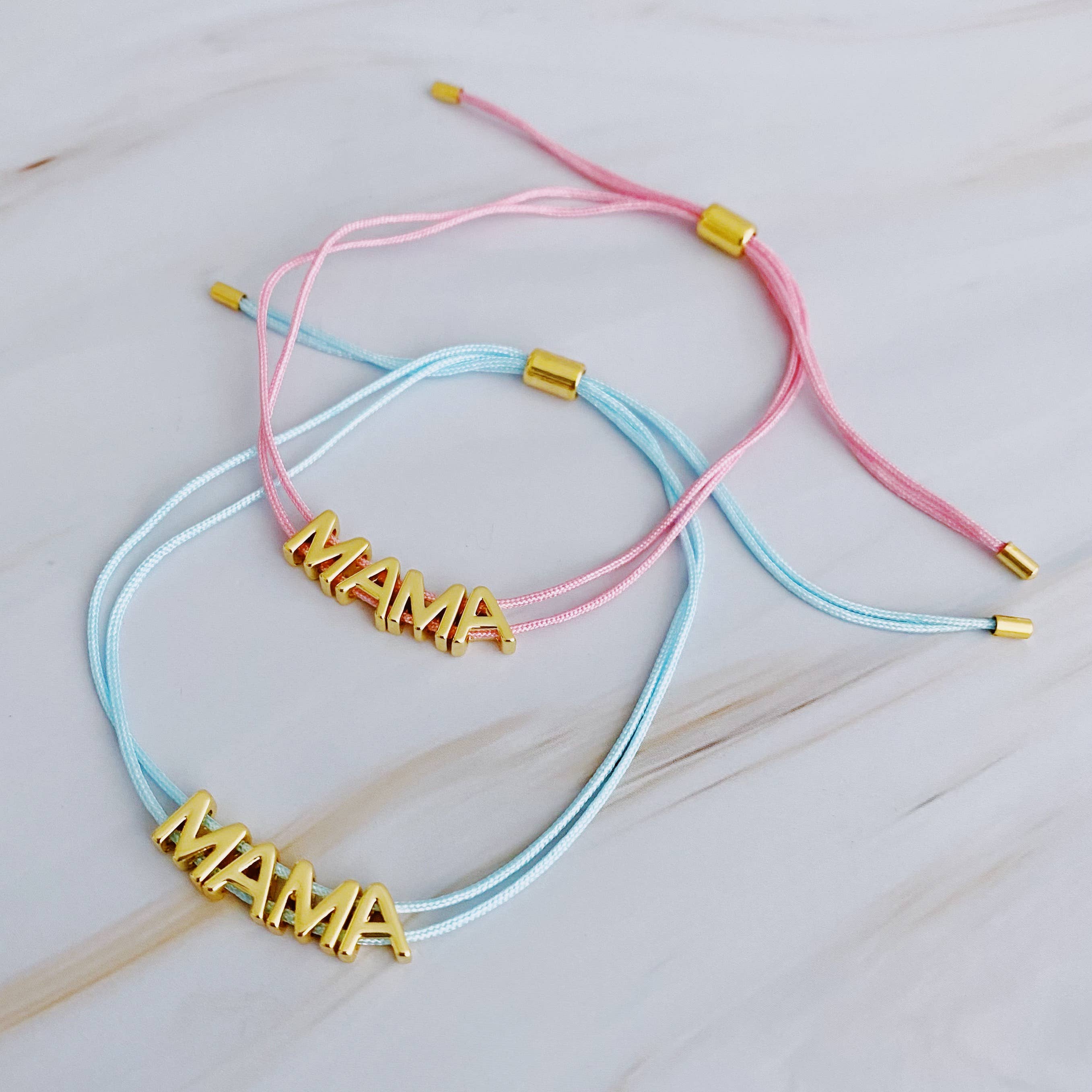 Mama Satin Thread Bracelet